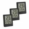 TFA Dostmann digitalni termo-higrometer, črn (30.5039.01.03)