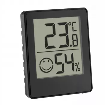 TFA Dostmann digitalni termo-higrometer, črn (30.5039.01.03)