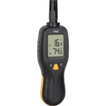 TFA Dostmann digitalni profesionalni termo-higrometer, črno-rumen 31.1066 31.1066.01