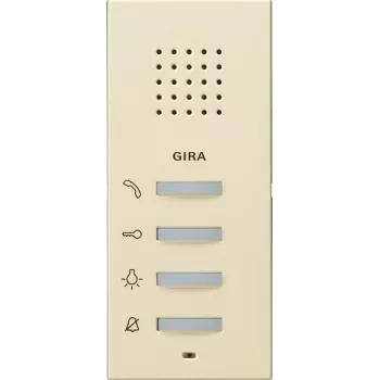 Gira nadometna stanovanjska postaja 125001 AP System 55 kremno bela