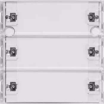 Gira KNX RF tipkalo 3-kratno System 55, čisto belo sijajno 510300