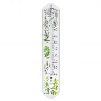 TFA Dostmann analogni notranji/zunanji termometer, bel, zelen 12.3040.21
