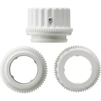 Gira ventilni adapter 112600 za grelne pogone, M30 x 1,5, bel