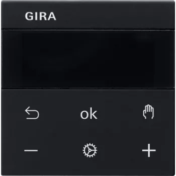 Gira RTR BT System črna regulator sobne temperature 5394005