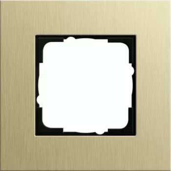 GIRA okvir, 1-delni, aluminij/svetlo zlata System 55 0211217