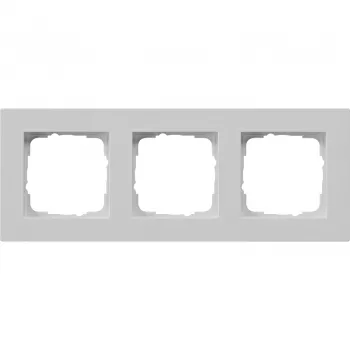 Gira plitvi okvir, 3-delni, siva 0213375