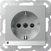 GIRA 417026 vtičnica SCHUKO z LED orientacijsko lučjo, System 55