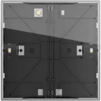 Gira Tastsensor 4 Komfort 1-delni OneKNX KNX tipka z zaslonom, antracit 534100