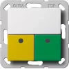 GIRA 291503 komplet za klic v sili za službene prostore System 55, čisto bel