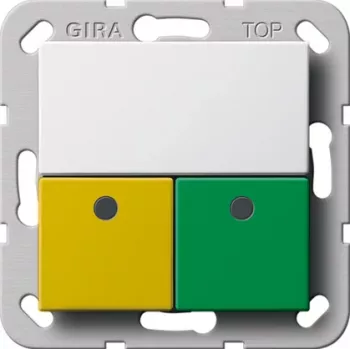 GIRA 291503 komplet za klic v sili za službene prostore System 55, čisto bel
