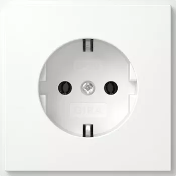 Gira 418866 TX_44 vtičnica Schuko IP20, čisto bela