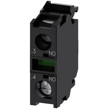 SIEMENS SIRIUS ACT 3SU1400-1AA10-1LA0 kontaktni modul, 1 NO, vijačna sponka, montaža na dno