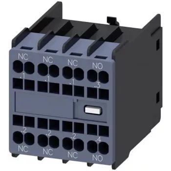 Siemens SIRIUS pomožni kontaktni blok 1NO+3NC, čelna montaža, vijačne sponke, 3RH2911-2HA13