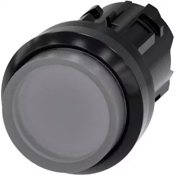 Siemens SIRIUS ACT 3SU1001-0BB70-0AA0 svetleča tipka čelni element, plastika, prozorna