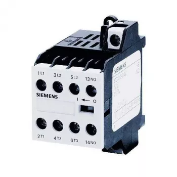Siemens SIRIUS 3TG10 mini kontaktor 3TG1010-0AC2, 3-polni, tuljava 24 V AC, 3 A AC-3, 1 NO pomožni kontakt