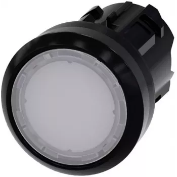 Siemens SIRIUS ACT osvetljen čelni element tipke, bel, 22 mm, plastika 3SU1001-0AA60-0AA0