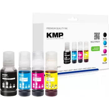 KMP 1642,1005 kompatibilne kartuše s črnilom (4 kosi), črna/cian/magenta