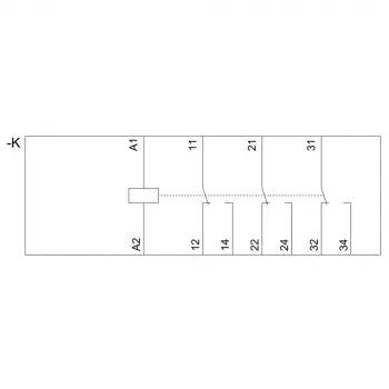 Siemens SIRIUS LZX:PT370024 vtični rele 24V DC, 3CO, 10A