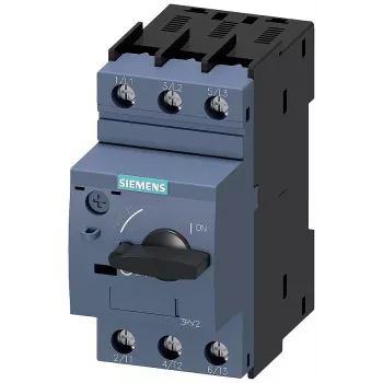 SIEMENS SIRIUS 3RV2 zaščitno stikalo motorja 1.1-1.6A, 3-polno, S00, vijačne sponke, 3RV20211AA10