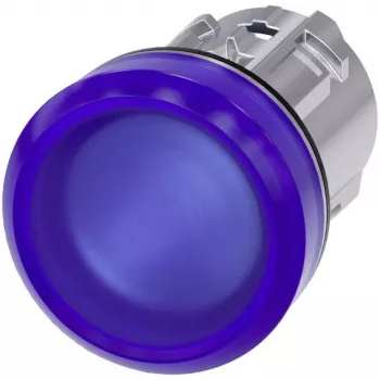 Siemens SIRIUS ACT ploska signalna lučka, modra, 22mm, 24V AC/DC 3SU1051-6AA50-0AA0