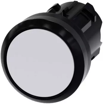 Siemens SIRIUS ACT 3SU1000-0AA60-0AA0 tipka čelni element, plastika, bel