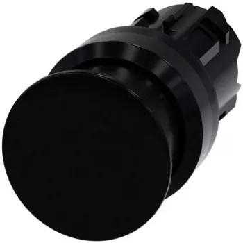 Siemens SIRIUS ACT 3SU1000-1AD10-0AA0 gobasta tipka čelni element, plastika, črn