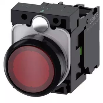 Siemens SIRIUS ACT osvetljena tipka kompletna naprava plastika rdeča 3SU1102-0AB20-1BA0