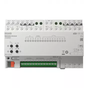 JUNG 2590M1SR KNX Multistation Universal, DIN letev, 8 TE
