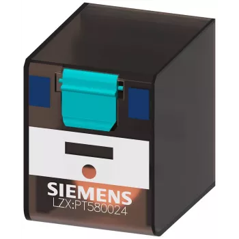 Siemens SIRIUS LZX PT580024 vtični rele, 5 preklopnih kontaktov, tuljava 24V DC, 6A