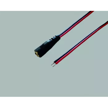 BKL Electronic 075159 nizkonapetostni povezovalni kabel DC 5,5 x 2,1 mm na odprt konec 30 cm