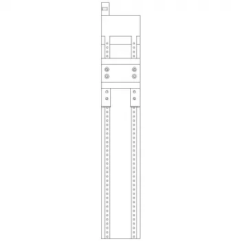 Siemens SIRIUS 3RA2 komplet za mehansko blokado z ožičenjem za kontaktorje S00/S0 (3RA29132BB1)