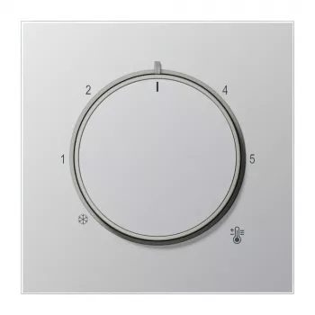 JUNG AL 1749 pokrov za termostat, serija LS, aluminij