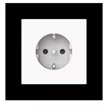 BUSCH-JAEGER vtičnica SCHUKO Safety+ 20-1 EUCBF-44M, alpsko bela 2CKA002013A5522