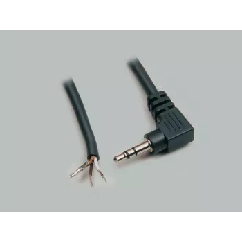 BKL Electronic 1101054 konektor za 3,5 mm stereo vtič, 3-polni, spajkan priključek, kovinsko ohišje