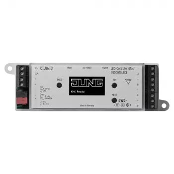 JUNG KNX krmilnik LED 5-kanalni DC 5-48V, DIN-vodilo, Secure, 390051SLEDE
