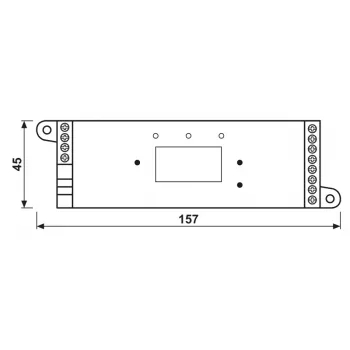 JUNG KNX krmilnik LED 5-kanalni DC 5-48V, DIN-vodilo, Secure, 390051SLEDE