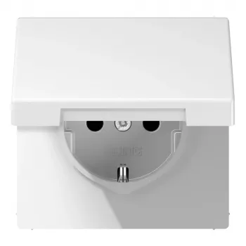JUNG LS 1520 BFKIK vtičnica SCHUKO 16 A 250 V s povečano zaščito pred dotikom, svetlo bela LS1520BFKIKLWW