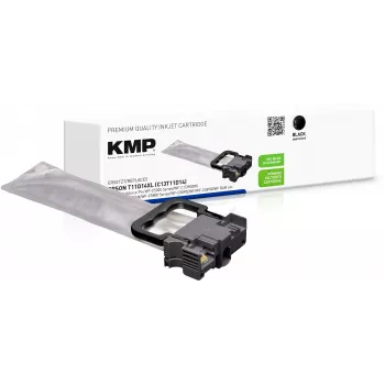 KMP PRINTTECHNIK združljiva črna kartuša s črnilom za Epson T11D1 XL (velik doseg, 1100 strani) 1664,4001