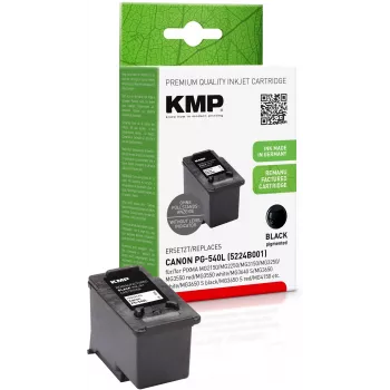KMP črna kartuša s črnilom združljiva s Canon PG-540L (1516,4401)