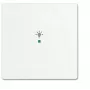 Busch-Jaeger tipka Studio White mat 6220-0-0482