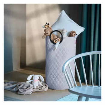 reisenthel loophome L košara za perilo, aluminij/poliester, siva (VT7062)