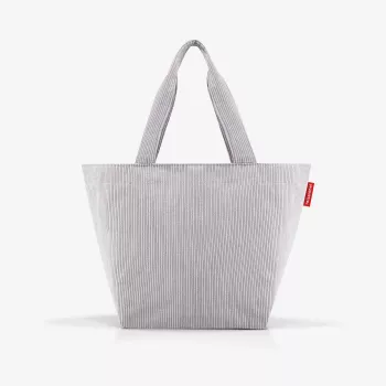 reisenthel shopper M nakupovalna torba, poliester Cord Grey 15L ZS7084