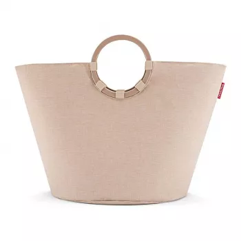 Reisenthel loophome S VR6043 košara za perilo, okrogla, poliester/aluminij, Twist Coffee