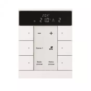 BUSCH-JAEGER sobni termostat SBR/U6.0.11-84, 6-kanalno upravljanje, KNX 2CKA006330A0003
