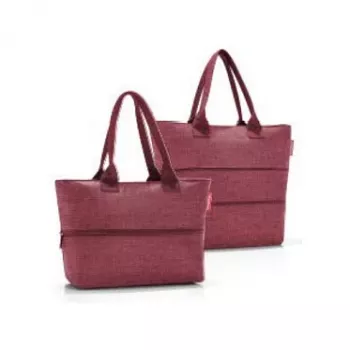 Reisenthel shopper e1 nakupovalna torba Twist Maroon 12L RJ3104