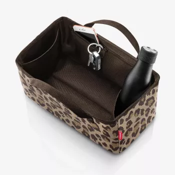 reisenthel Organizer Leo Macchiato poliester organizator za torbo, 36x18x16 cm, 8 L, rjav
