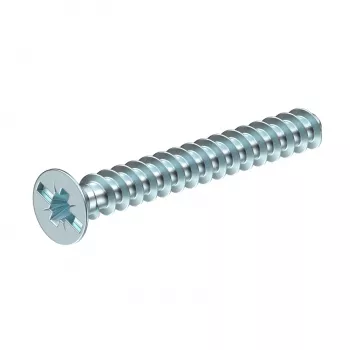 OBO Bettermann 2003271 vijak za naprave M4 x 10 mm Pozidriv PZ1 ploska glava pocinkano jeklo 50 kosov