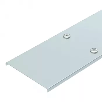 OBO Bettermann AZDMD 150 jekleni pokrov z vrtljivim zapiralom za AZ-majhen kanal 150 mm širok sistem kanalizacije, dolžina 3000 mm, ognjeno pocinkano 6080860