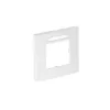 OBO Bettermann AR45-BSF1 RW 1-kratni pokrivni okvir 84x84mm čisto bel 6119338
