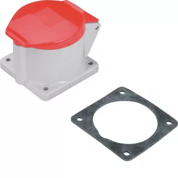 HAGER ECEE325 CEE nadometna vtičnica ravna 32 A IP44